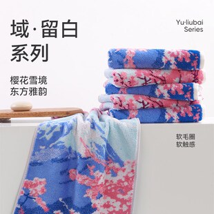 洁玉大师艺术长绒棉毛巾礼盒吸水柔软纯棉洗脸R送人高端礼品面巾