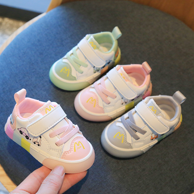 宝宝鞋子春秋款男童轻便软底婴儿学步鞋E6-12个月1一3岁小童板鞋
