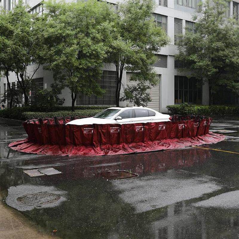 移动式车库隔断防洪防汛挡水板门口仓库门槛L型家用地下室阻水墙