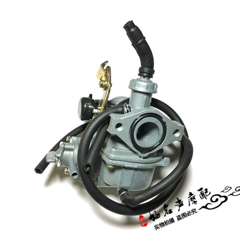 适用于白洋淀f110卧机125残疾三轮摩托车发动机线拉风门化油器配