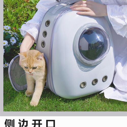 猫包便携外出猫背包大容量宠物猫咪双肩书包防应激太空舱装狗用品