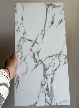 40x80自粘立体实心硬板铝塑板墙贴厨房卫生间店铺防水耐高温装饰