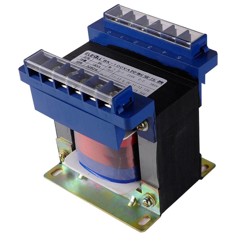 伊莱科BK-100VA变压器机床电路电源220V/380V输出6.3/12/24/36V