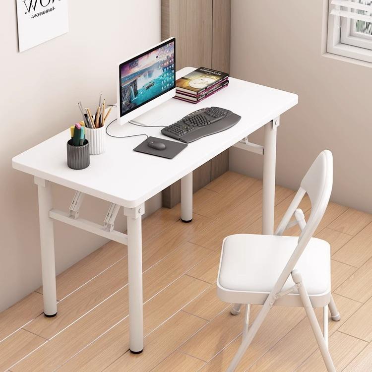 折叠桌子台式电脑桌简易出租屋餐桌家用小饭桌长方形学生写字书桌