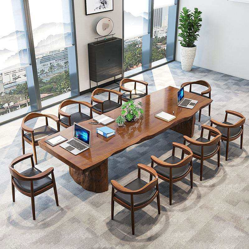 全实木洽谈会议桌椅组合新中式自然边大板茶桌办公室多人接待长桌,玩具/童车/益智/积木/模型,毛绒/玩偶/公仔/布艺类玩具,淘宝优惠券,粉丝福利购,淘宝优惠卷