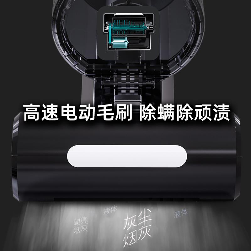 无刷电机无线车载吸尘器吸力汽毛车用家115大多功能除螨电动刷