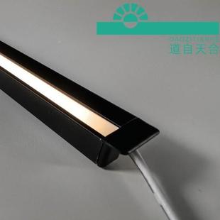 led柜灯条l衣ed101线0斜发光45度条灯柜灯光橱柜灯500mm尺光家灯