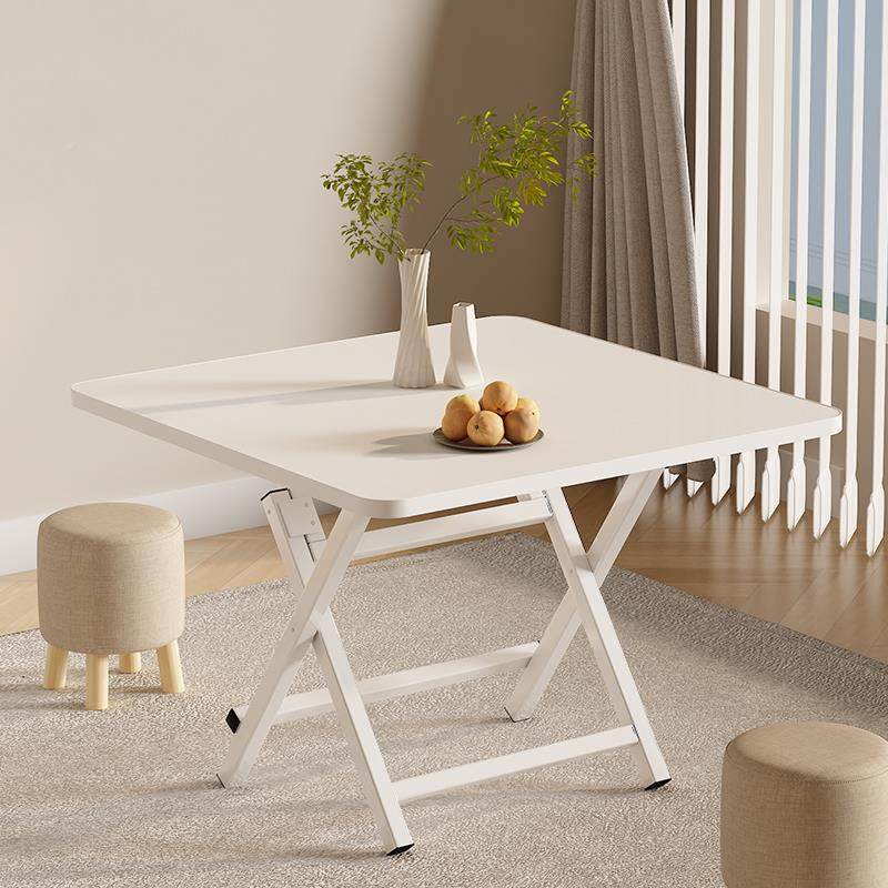 小桌子折叠桌餐户桌方家用型简易吃饭桌出租屋无用户外便携式可锦