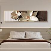 大民宿酒头店床画挂卧室装 饰画主卧房间画气花卉现代htLB 259轻奢