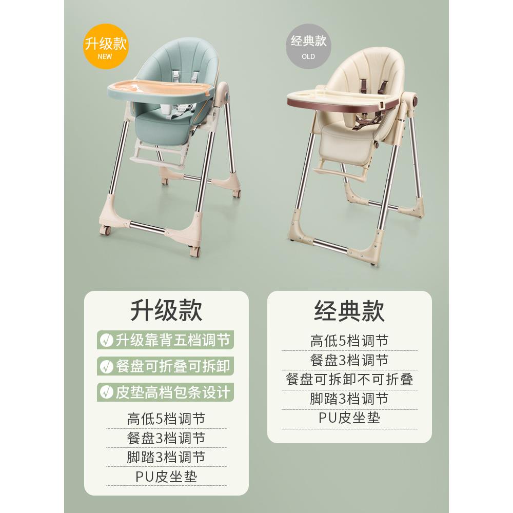 321椅宝宝餐档可躺折叠儿家用多功童能婴儿大餐桌椅吃饭椅子可调