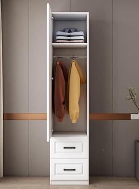 窄立柜现代门简约小收柜身夹缝柜阳台边柜收储QLS物柜极简纳单衣柜