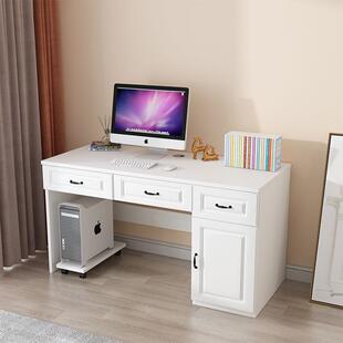 实书桌架见包装 书桌家用桌子儿童卧室习 组合木一体学桌电脑桌台式