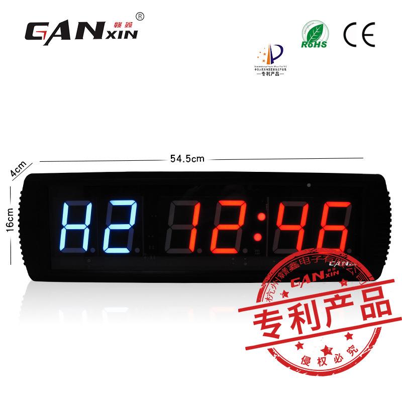 831健身训练电计时器3英寸6位LED子隔时器闹钟计训练间定时器健身