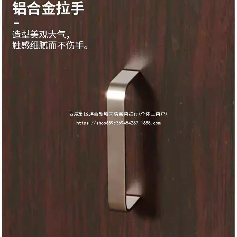 大号床头柜锁卧室简带约物125现代床边收纳柜移动储家用简易物柜