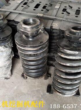 SH200各种挖掘履带涨紧0油缸引导及轮紧装置总成SH2涨0挖掘机底盘