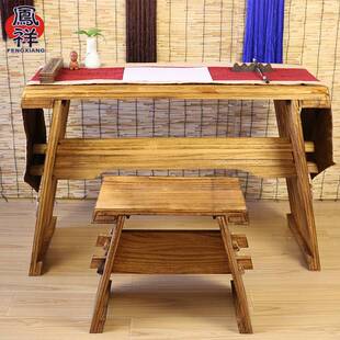 【凤祥乐器】古琴桌凳 双面带共鸣箱 古琴支架