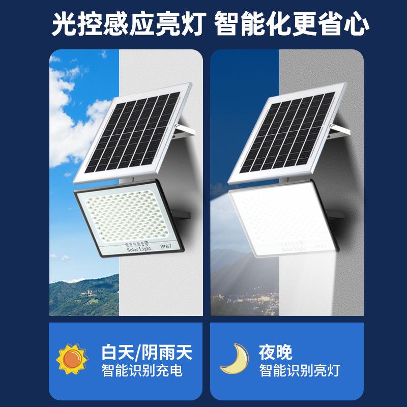 亮新太阳能户外灯庭新院灯农村照明挂灯超大功率室内款CWD投光灯