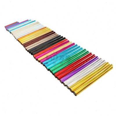 厂促烫金纸电e化铝色带护贝GSA型64CM120M烫印箔有版烫金机使用