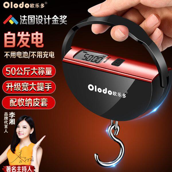 买菜随身秤手提电子秤高精度勾称小型钓鱼吊称便携式行李箱称重器