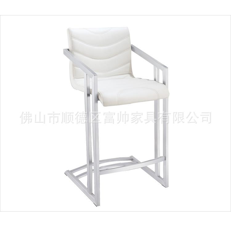 现代时尚拉丝不锈钢酒吧椅休闲椅高脚椅升降吧台椅