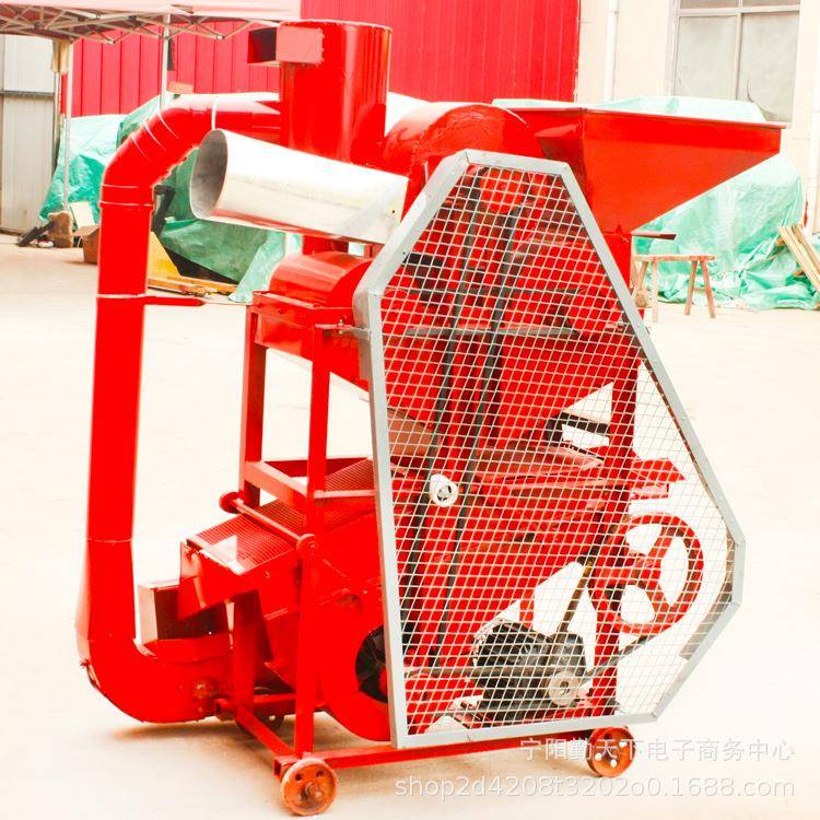 NIQ油坊用二次复脱壳除尘花生脱体拍机双剥双提杂去石长果剥壳一