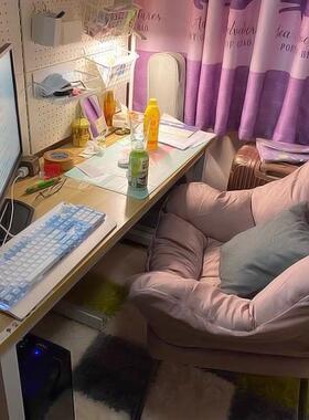 懒人发单人OBU沙发椅宿舍懒人沙椅电椅家用脑卧室阳躺椅台女生化