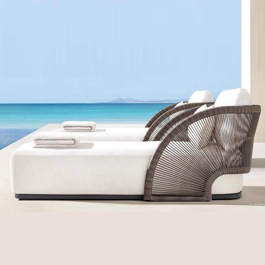 室外编椅阳台沙发藤庭别院花园户外休闲藤墅露台防水GLS00168防晒