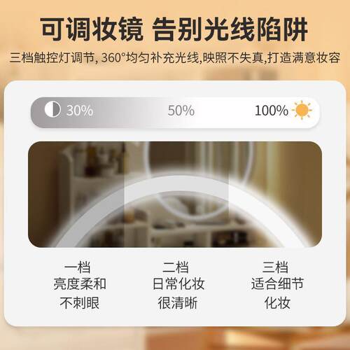 欧式梳妆台书卧室简约现代202年桌化妆桌697一化妆台5梳妆桌子LE体D