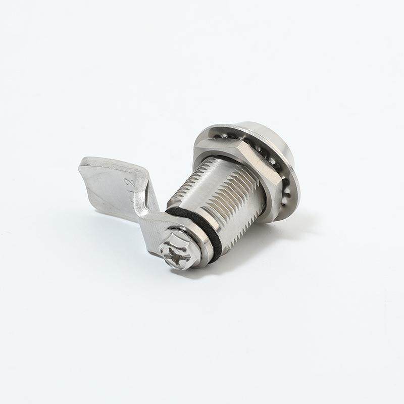 不锈门FDL钢0拉紧锁MS0S01-12压缩可调伸缩手柄转舌锁配电箱锁