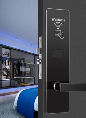 c酒店门锁磁卡感应公寓ar出租房智能电子宾馆刷d卡锁锁门禁DPY-56