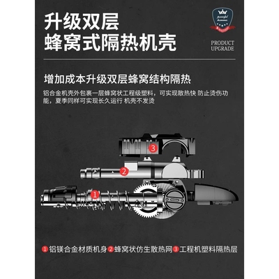 格纳森电锤电镐工业级大功率冲击钻家用多功能混凝土电锺电搞