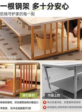 茶几厅家用2026用新现代简约小户型出款租屋阳台KCQ茶客台简易茶