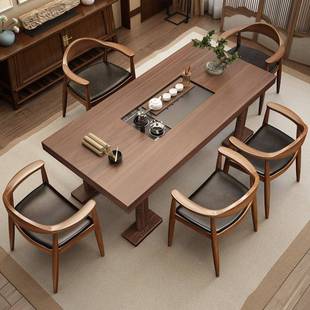 会实木餐椅闲肯尼总统椅白蜡木LD 58456迪靠背椅椅子议休橡胶木书