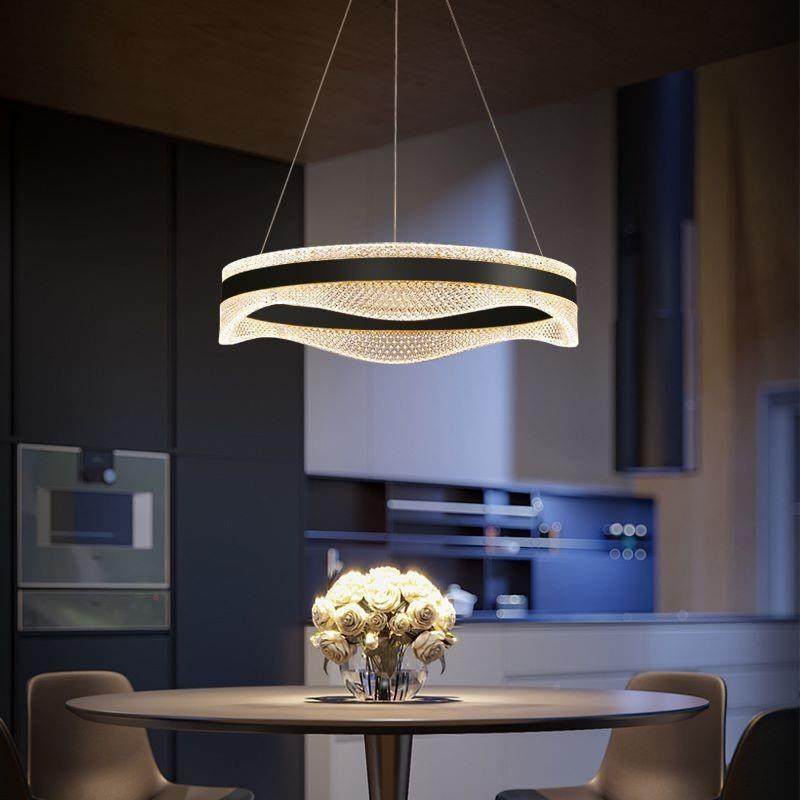 20卧24新力款创意亚克客厅吊灯现代简约轻奢圆形室厅餐全864光谱,家装灯饰光源,智能吊灯,淘宝优惠券,粉丝福利购,淘宝优惠卷