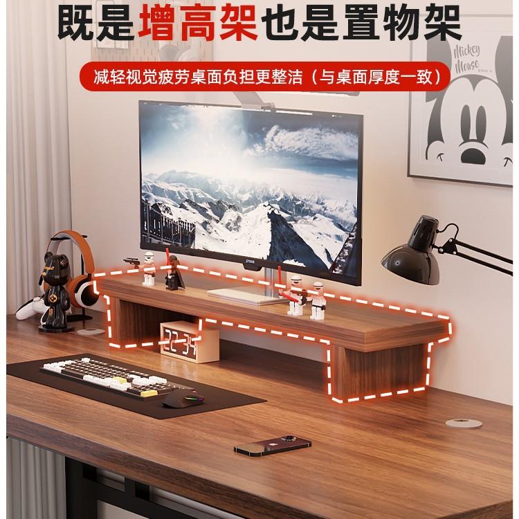 HNQ实木电脑桌桌台书式桌学生学习卧室家用办公桌小户型简易电竞