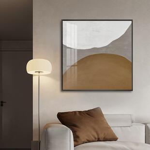 格调QX202201代象客装饰画简约抽灰厅棕色块挂现画沙发背景玄关组