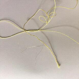 xz6688阻纶包钢丝防火导电缝纫线保温隔热护套燃芳线防耐高温切割