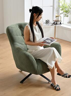 意式极单旋转22425人沙发椅舒简久坐客厅阳台懒人沙发设计师躺服