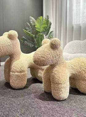 小马单椅客厅人沙发椅子懒人设师休闲创意儿子童OCD凳动物凳计子座椅