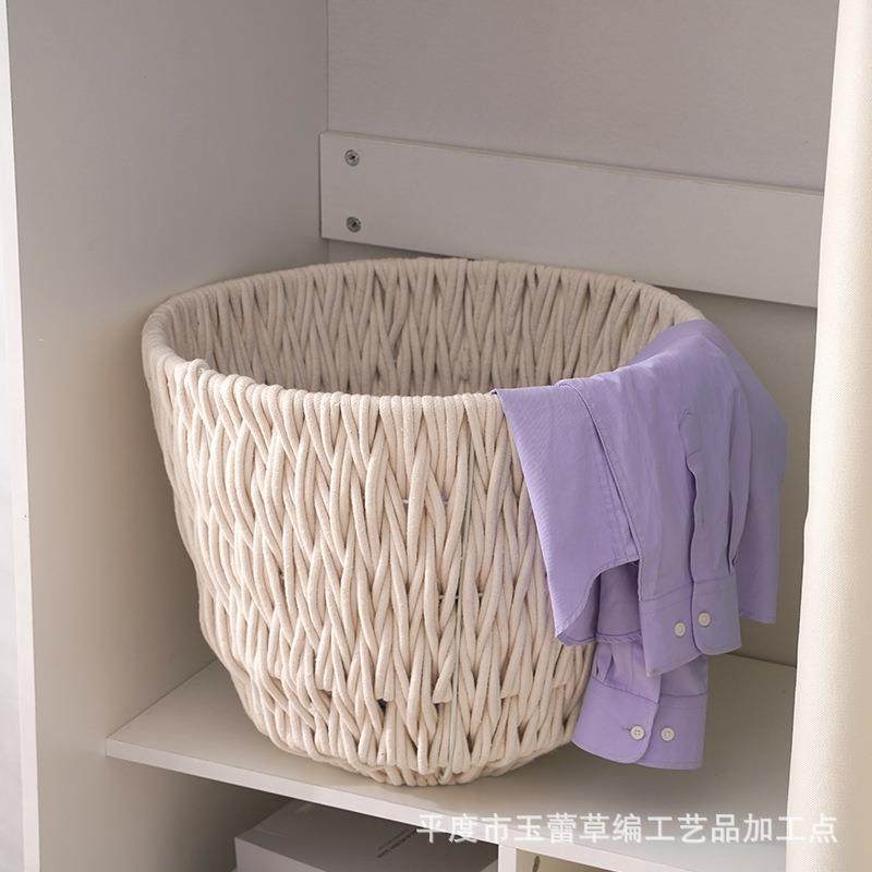 家居用品家居收纳形收纳筐圆大号时尚玩具具储物篮居家衣玩整理服,收纳整理,脏衣篮,淘宝优惠券,粉丝福利购,淘宝优惠卷