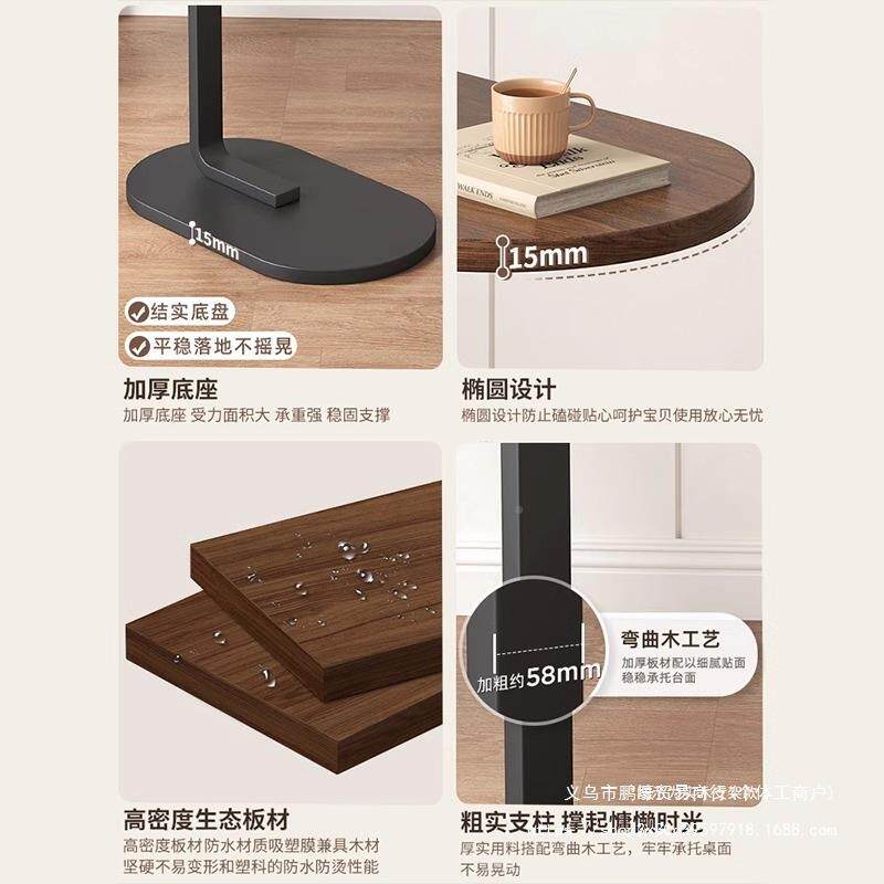 床边桌移动升降电脑桌小JOO桌子学生可宿舍学桌书卧桌室床上习桌