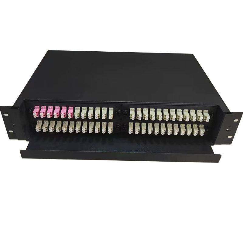 数据机房SC型LC型12芯24芯48芯96芯144芯288芯抽拉式机架光终端盒
