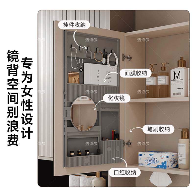 浴室柜洗脸盆柜组合陶瓷一体盆洗手池65/75/85/95/105/115cm