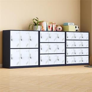 教书包柜学生收柜纳彩S-xs010色铁皮更衣柜幼儿园物带锁置柜收纳