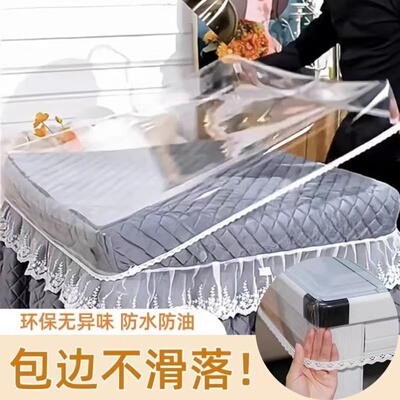 透明胶垫pvgc桌布防水防油防烫烤火罩长方形电暖桌皮套电炉罩桌套