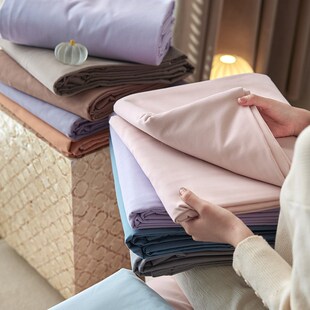 高级感简约50s全棉磨毛纯棉被套单件被罩单人被芯套200x2Z30单双