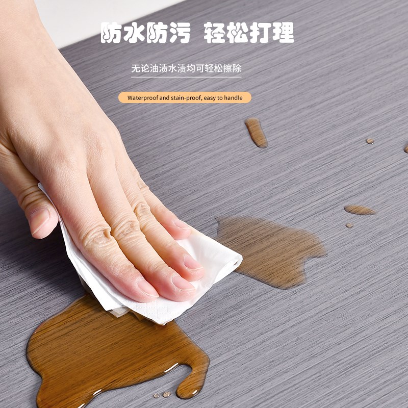 仿木纹墙贴铝塑板加厚立体墙裙贴饰遮丑防水厨房客厅背景墙纸自粘