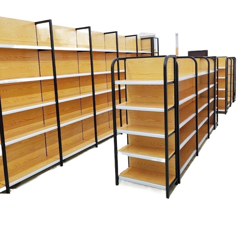 超市货架便利店展示架母婴店金属可调节多层置物架商店文具店架