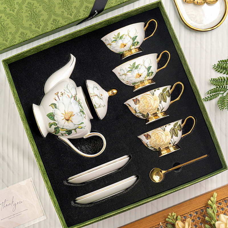 CANSHUO咖啡杯子高档精致杯碟套装下午茶送新人结婚礼物乔迁新居,餐饮具,咖啡杯,淘宝优惠券,粉丝福利购,淘宝优惠卷