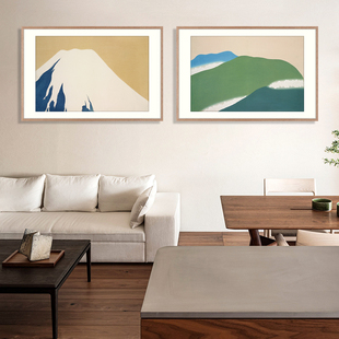 【神坂雪佳】日式装饰画艺术家版画客厅餐厅玄关卧室茶室创意挂画